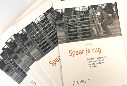 Lesboek Spaar je rug