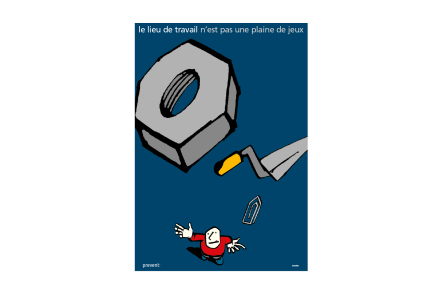 Le lieu de travail n'est pas une plaine de jeux