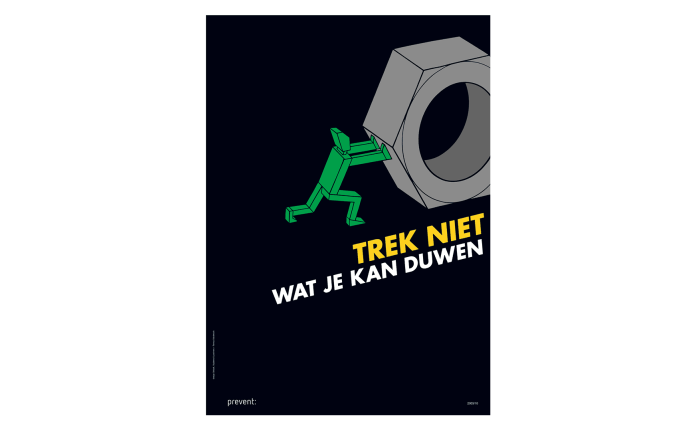 Trek niet wat je kan duwen