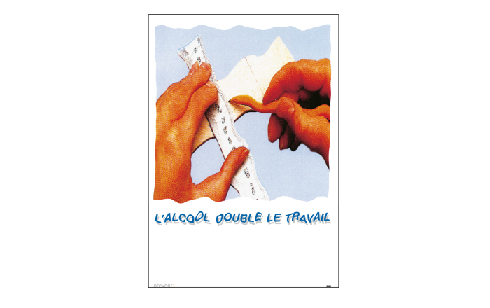 L'alcool double le travail